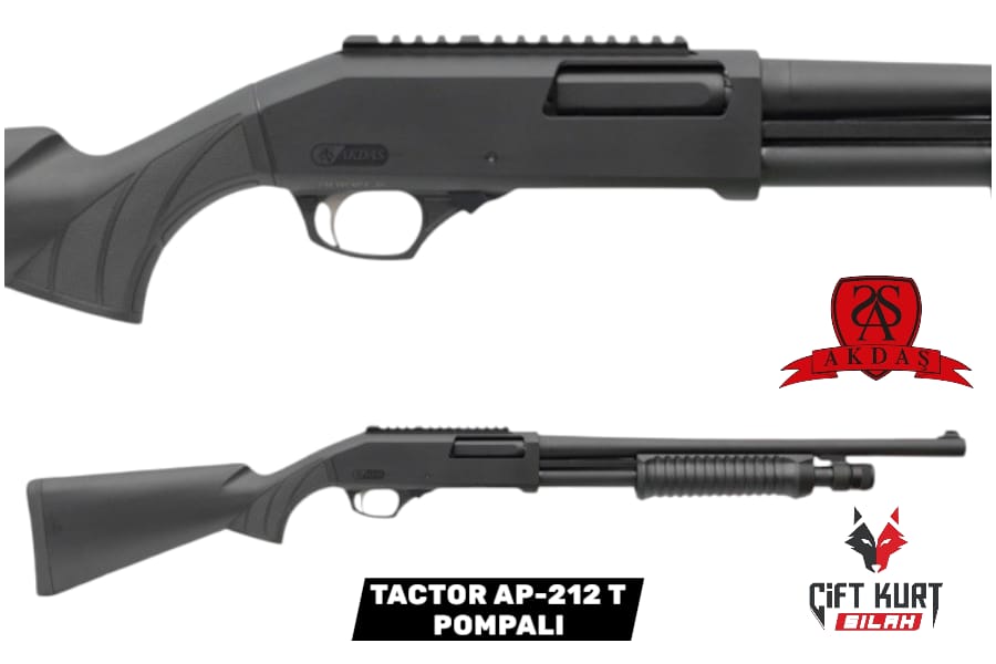 AKDAŞ TACTOR AP212 T POMPALI YİVSİZ AV TÜFEĞİ